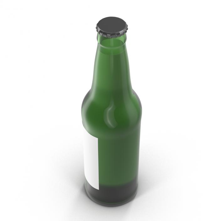 3D Beer Bottle 2 model