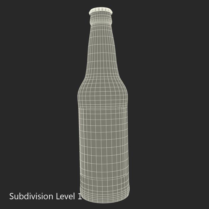 3D Beer Bottle 2 model