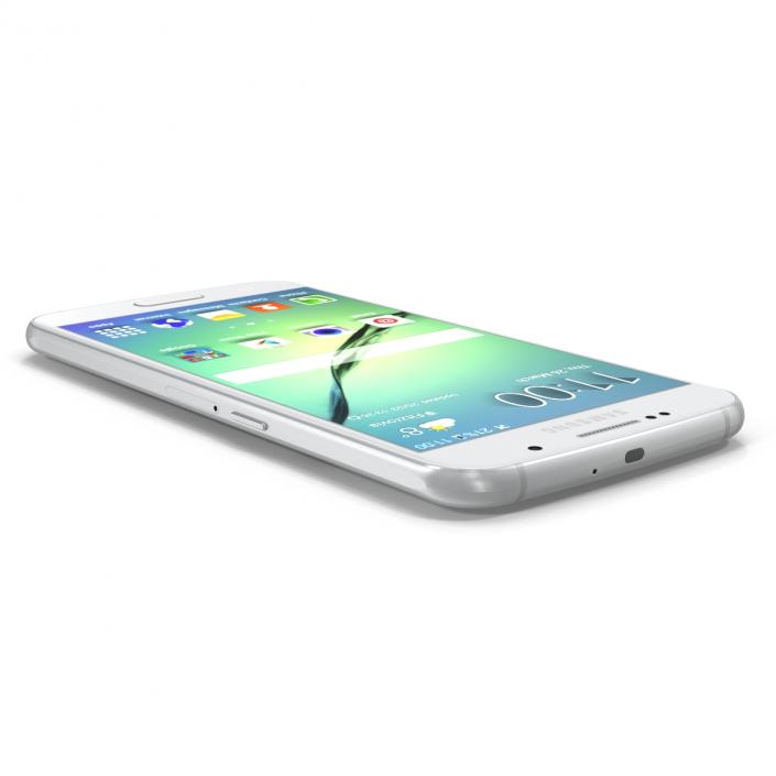 3D Samsung Galaxy S6 White model