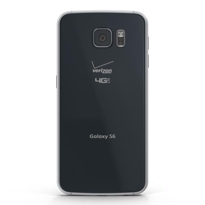 3D Samsung Galaxy S6 Black model