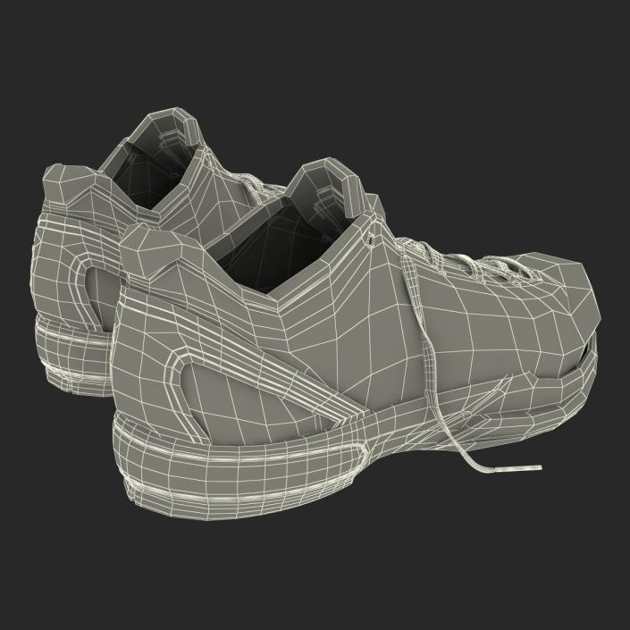 3D Sneakers Nike Zoom Blue model