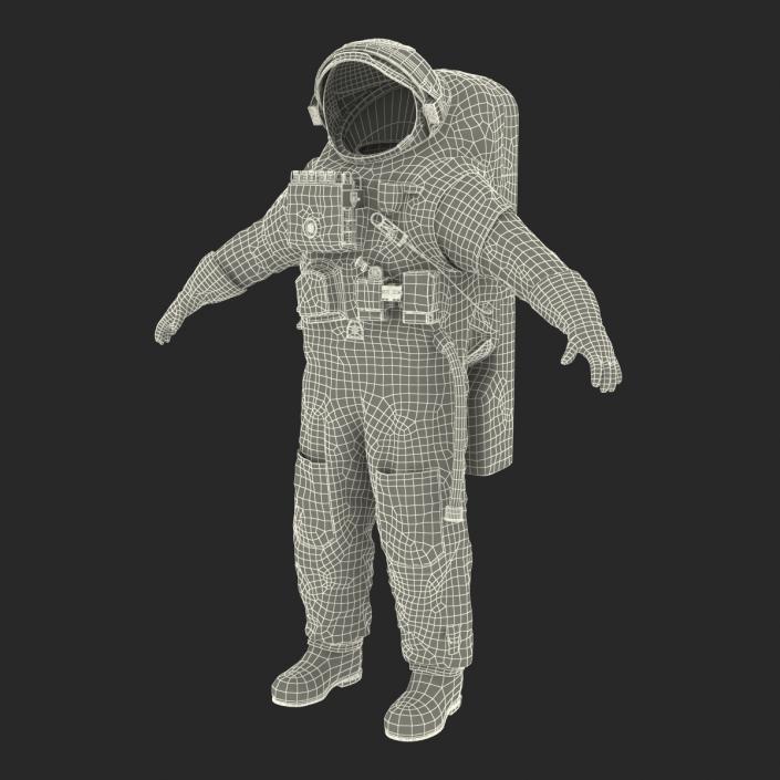 3D Chinese Space Suit Haiying