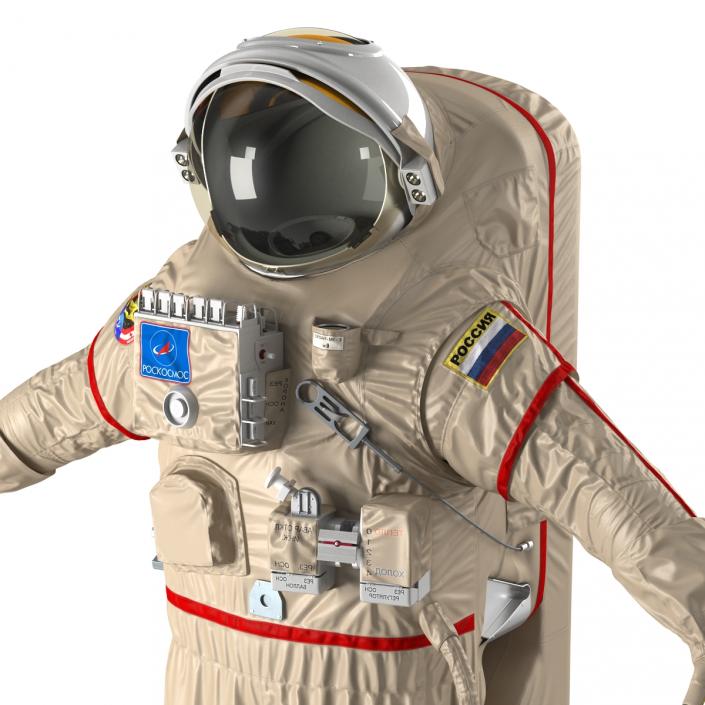 Russian Space Suit Orlan MK 3D