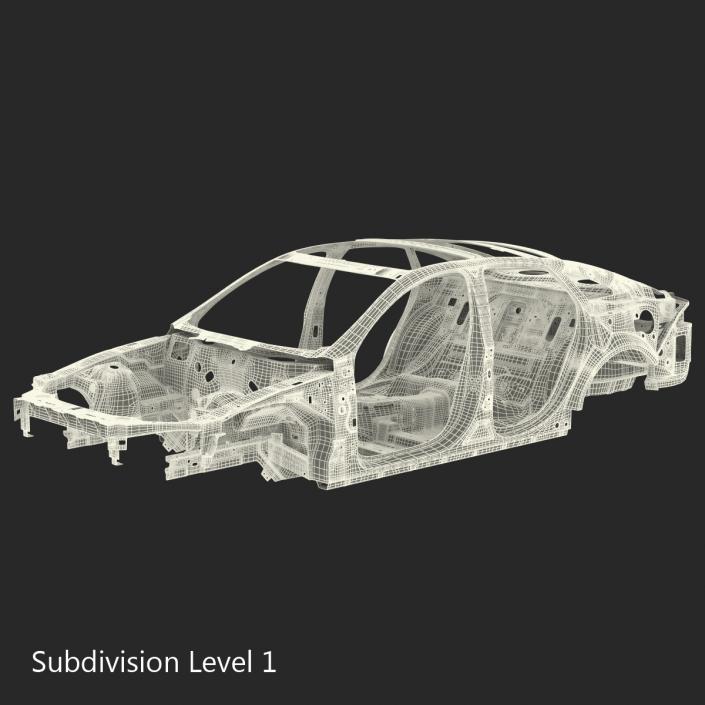 Car Frame 3D model