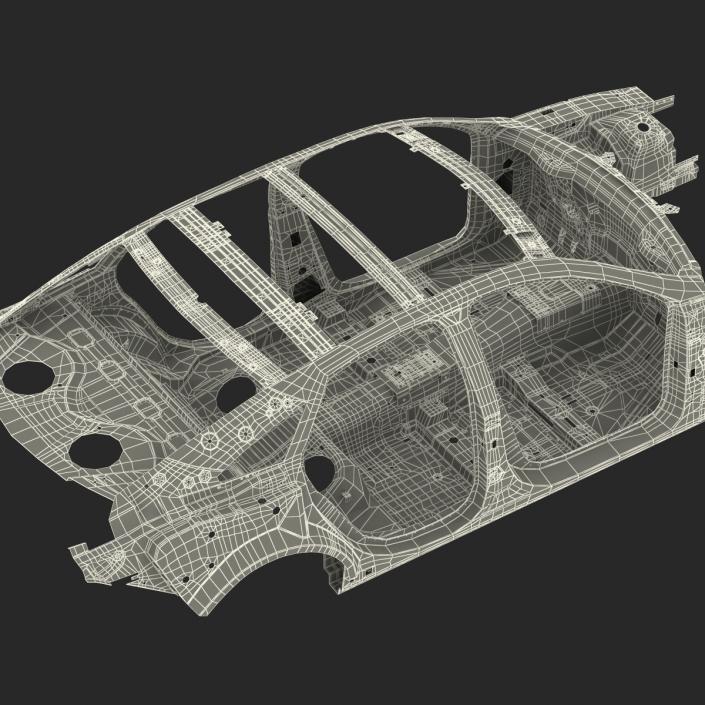 3D Car Frame 2