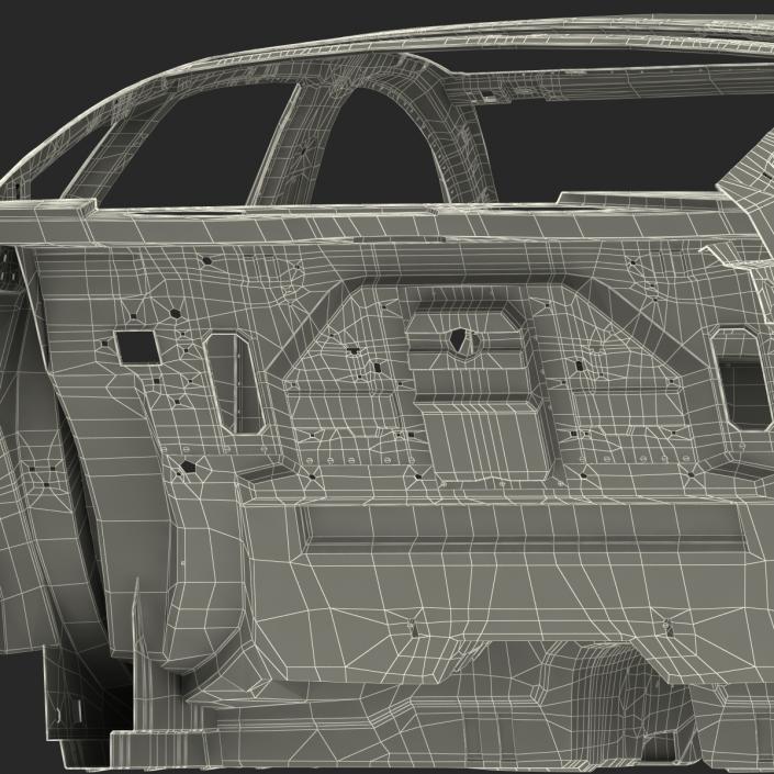 3D Car Frame 2