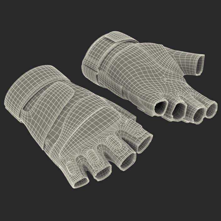 3D model US Soldier Gloves Short Finger