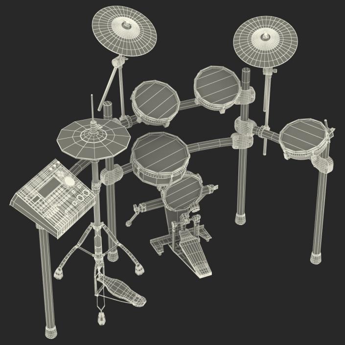 3D V Stage Electronic Drum Kit Roland TD 12KXS model