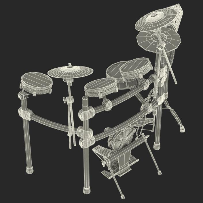 3D V Stage Electronic Drum Kit Roland TD 12KXS model