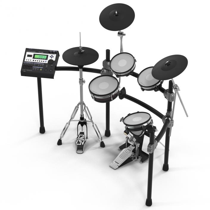 Electronic Drum Kit Generic 3D