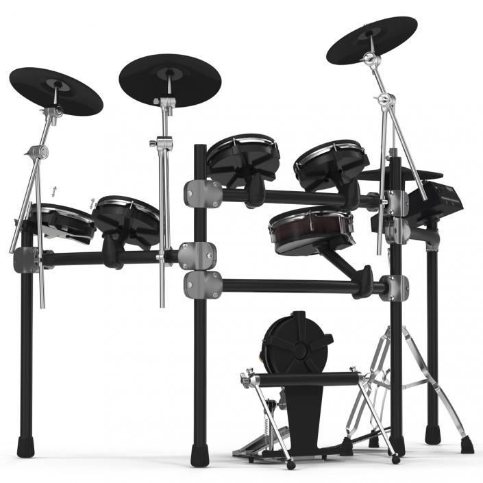 3D Electronic Drum Kit Roland 2 model