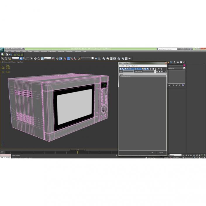Microwave Oven 4 Generic 3D model