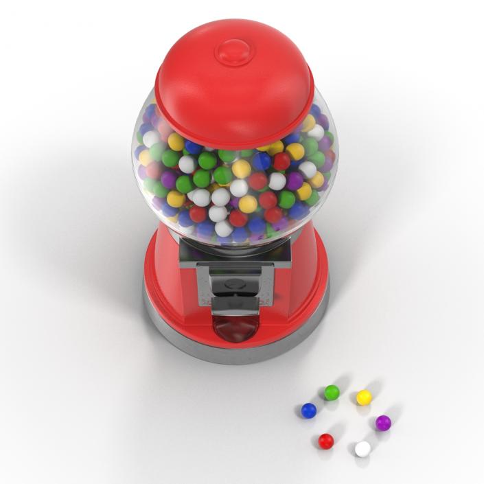 3D model Bubble Gum Dispenser