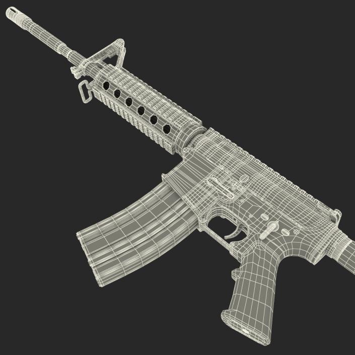 3D Assault Rifle M4