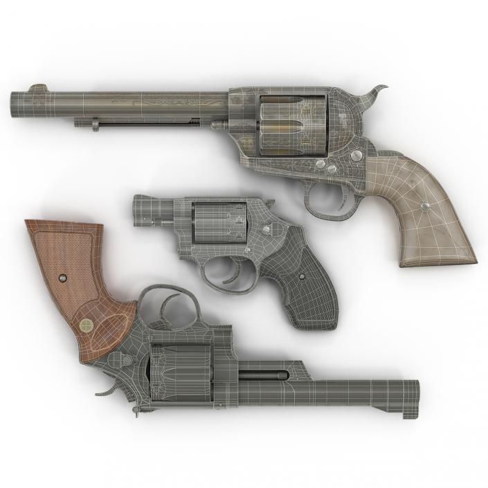 3D model Revolvers Collection