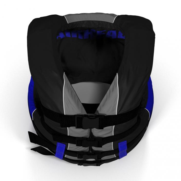 Life Vest Blue 3D model