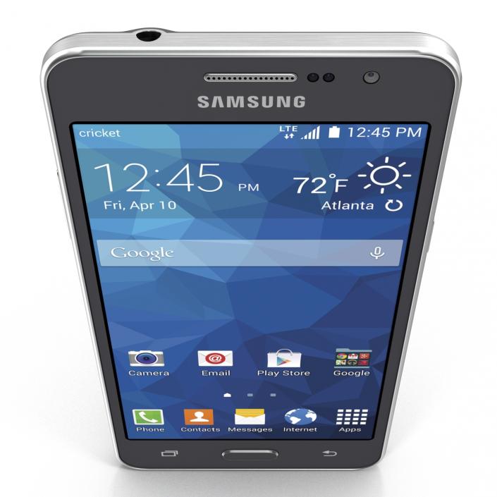 3D Samsung Galaxy Grand Prime Dark Grey