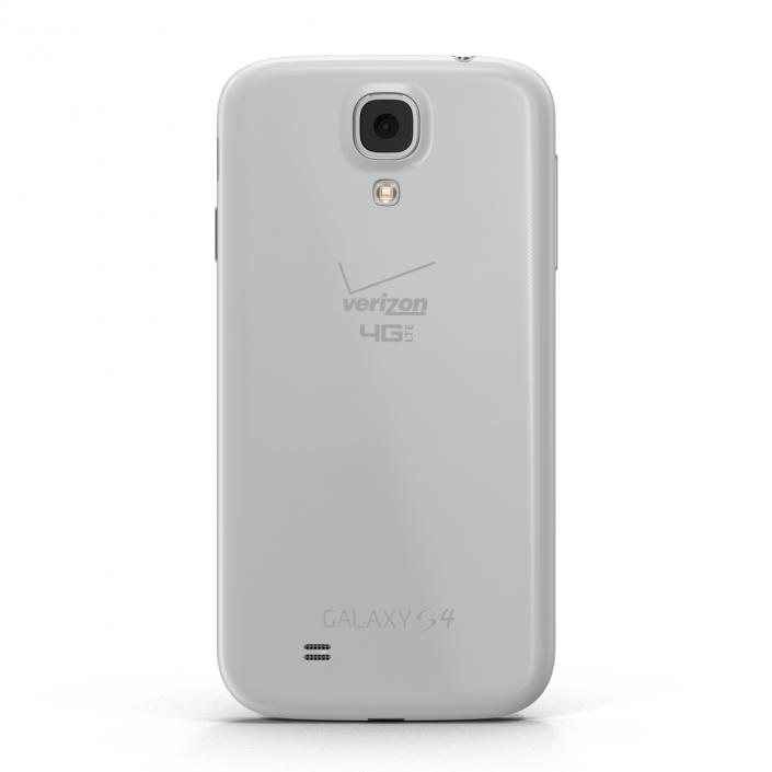 3D Samsung Galaxy S4 White model