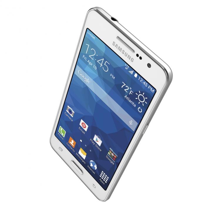 Samsung Galaxy Grand Prime White 3D