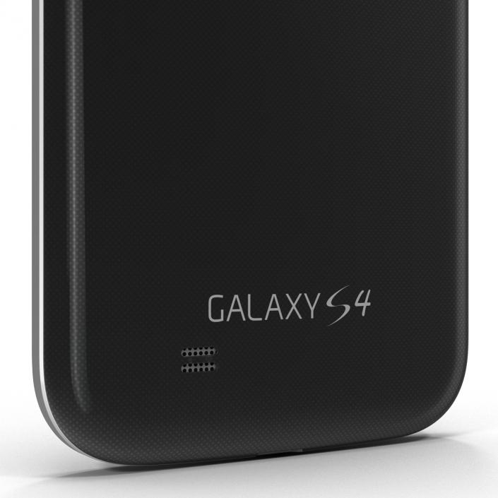 3D Samsung Galaxy S4 Black model