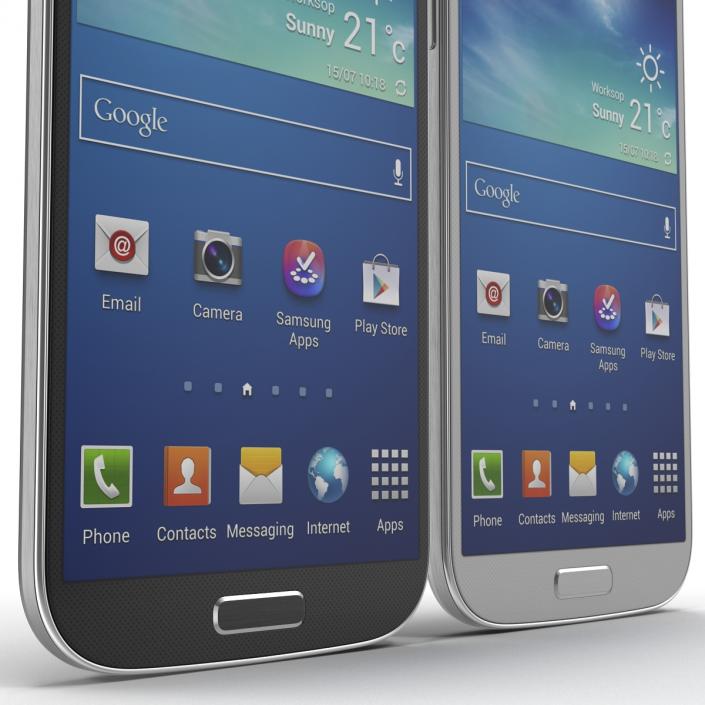 3D Samsung Galaxy S4 Set