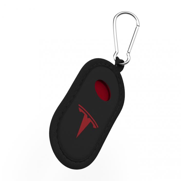 Tesla S Key Fob Black Cover 3D