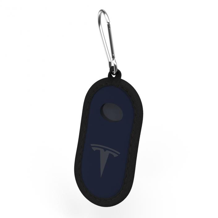 3D Tesla S Key Fob Blue Cover