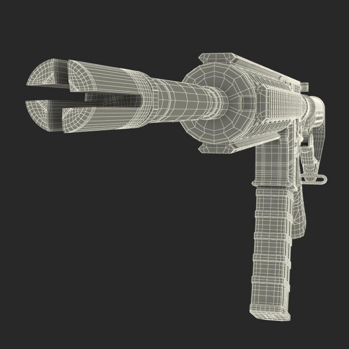 3D model Assault Riffle Generic Sandy 4