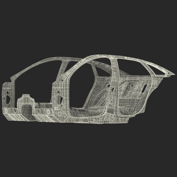 3D Car Frame 3