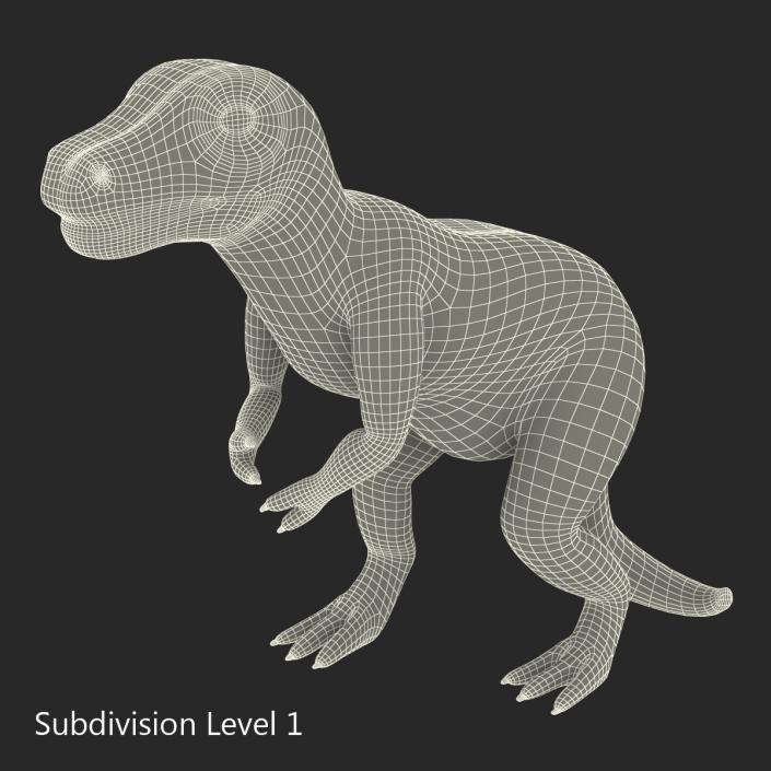 3D Dinosaur Toy Tyrannosaurus