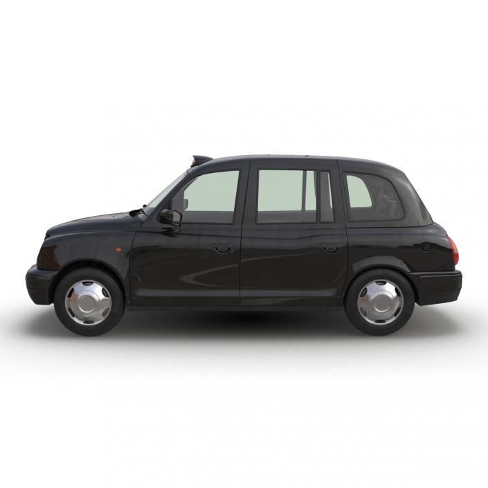London Cab TX1 3D model