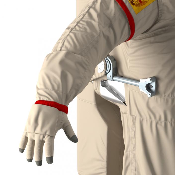 3D Chinese Space Suit Feitian