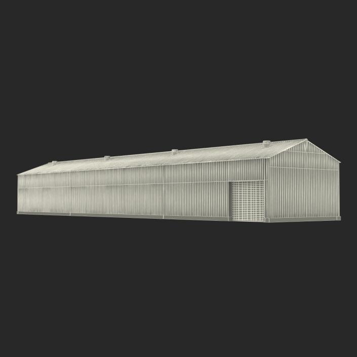 3D Warehouse Building 4 Green