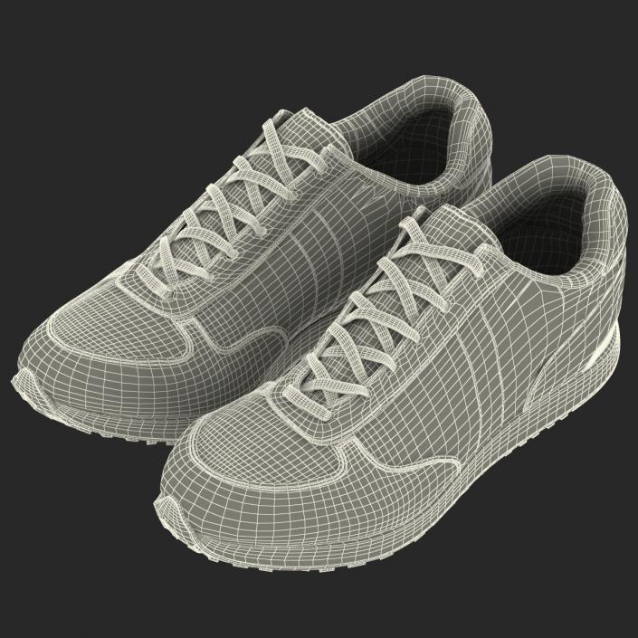 Sneakers 3 Red 3D model
