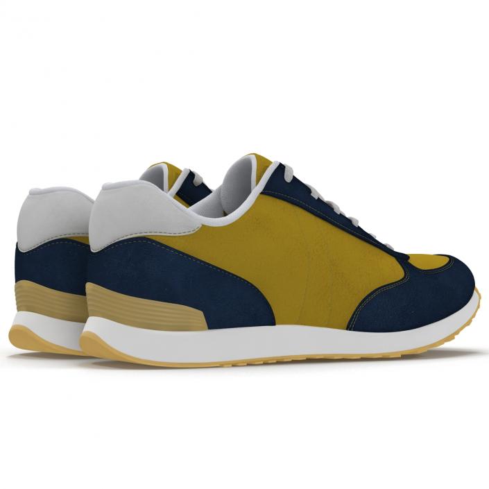 Sneakers 3 Yellow 3D