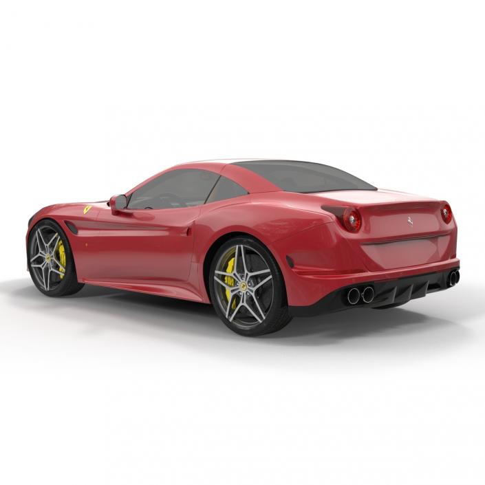 3D Ferrari California T 2015 Simple Interior