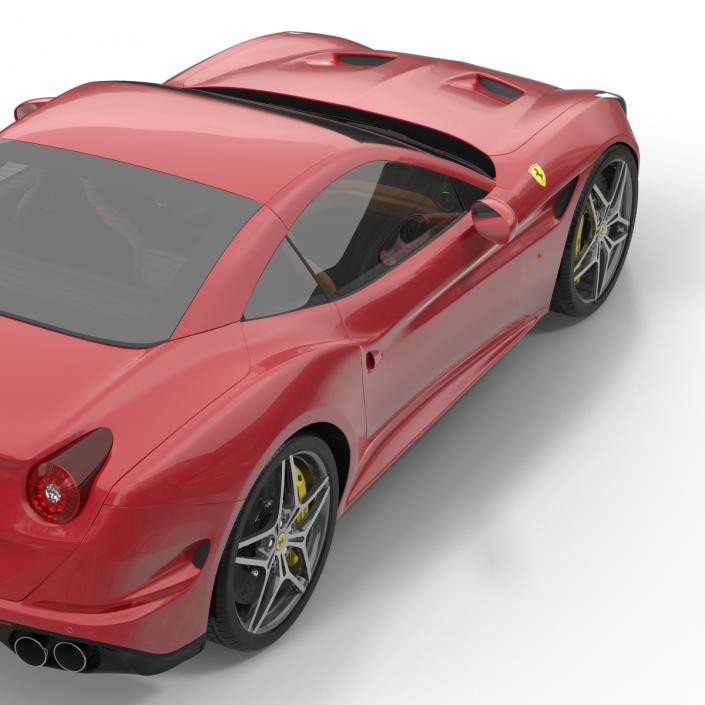 3D Ferrari California T 2015 Simple Interior