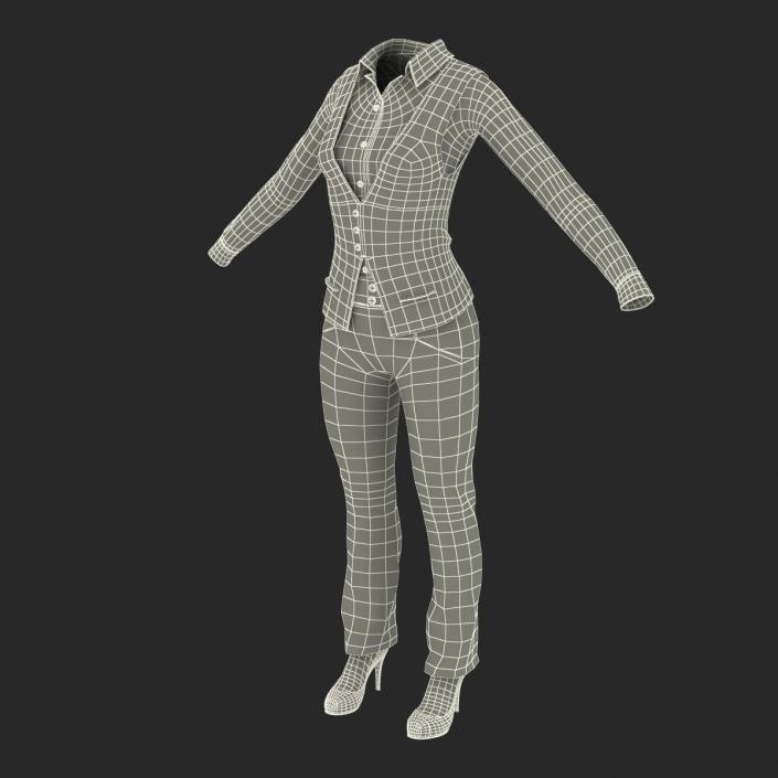 Women Suit 5 3D
