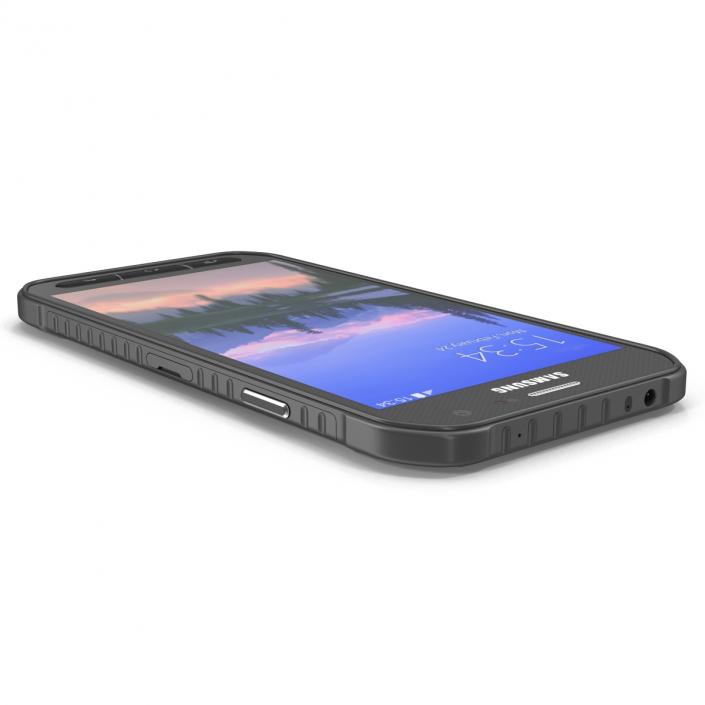 Samsung Galaxy S6 Active Gray 3D model