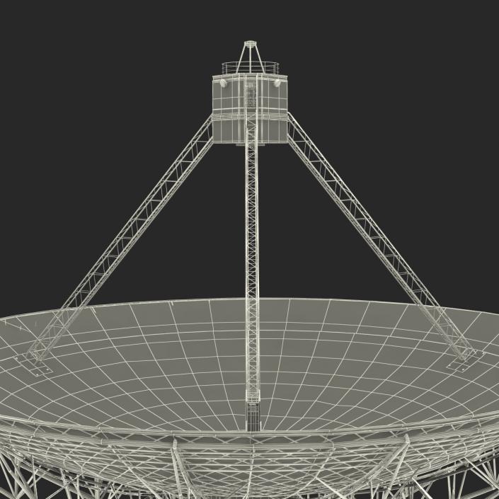 3D model Radio Telescope