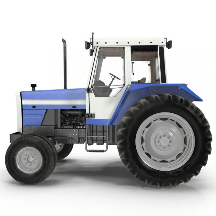 3D Vintage Tractor Generic model