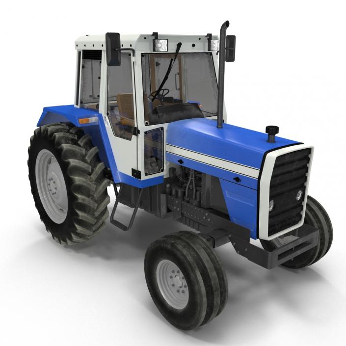 3D Vintage Tractor Generic model