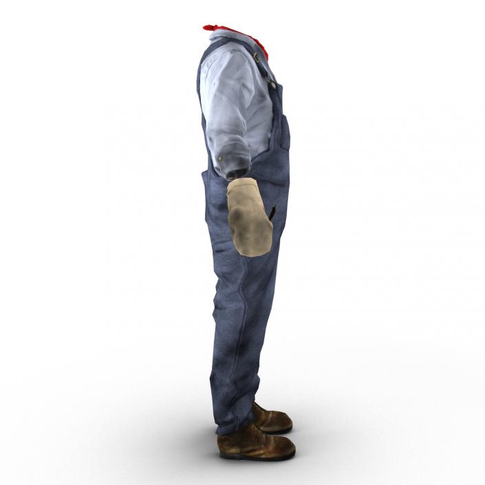 Worker Clothes 3D model