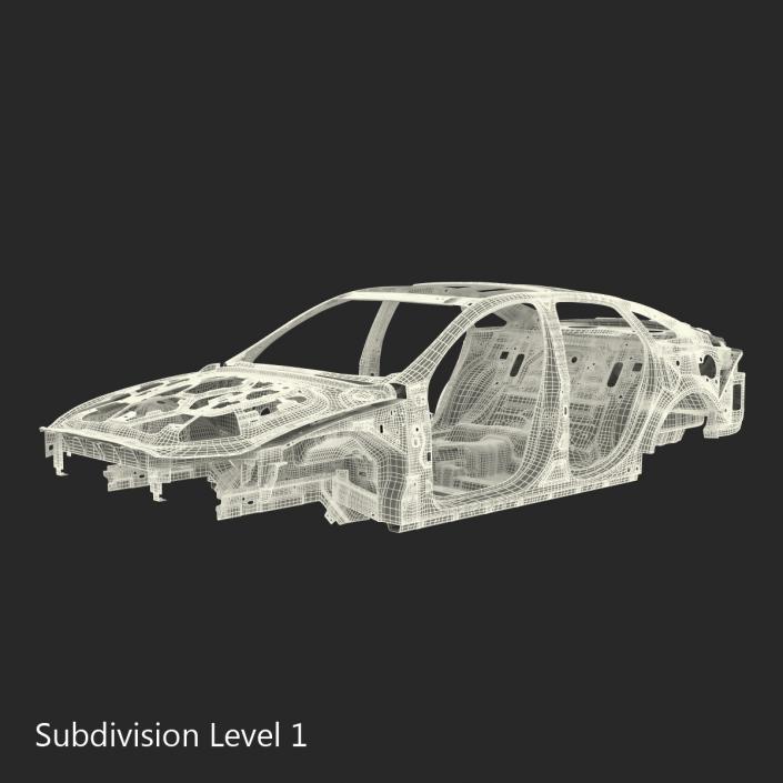 3D Car Frame 5