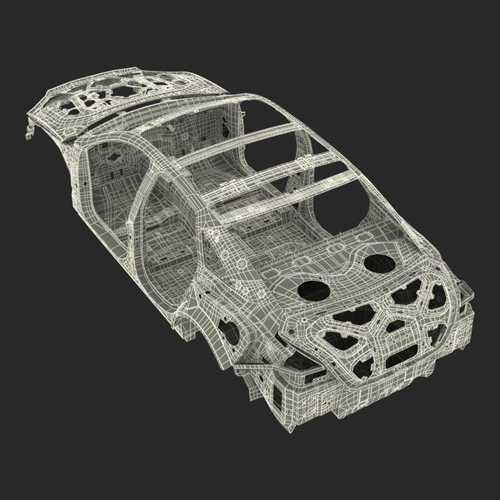 3D Car Frame 5
