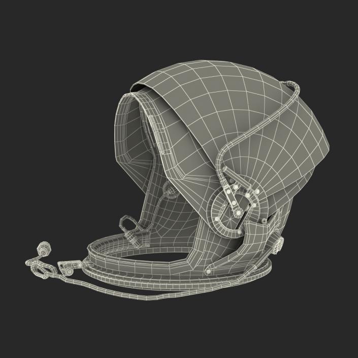 US Advanced Crew Escape Helmet Rigged 3D