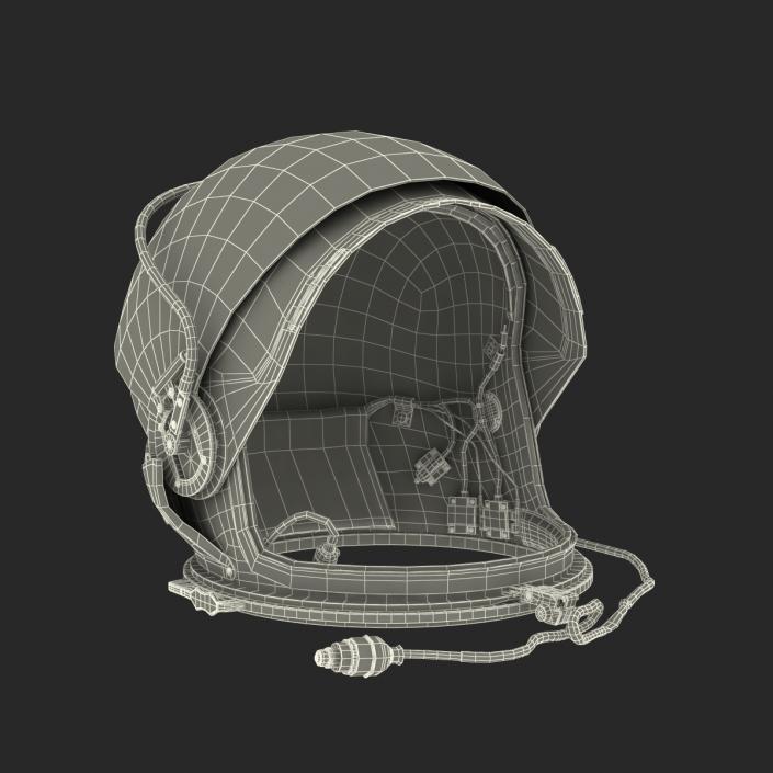 US Advanced Crew Escape Helmet Rigged 3D