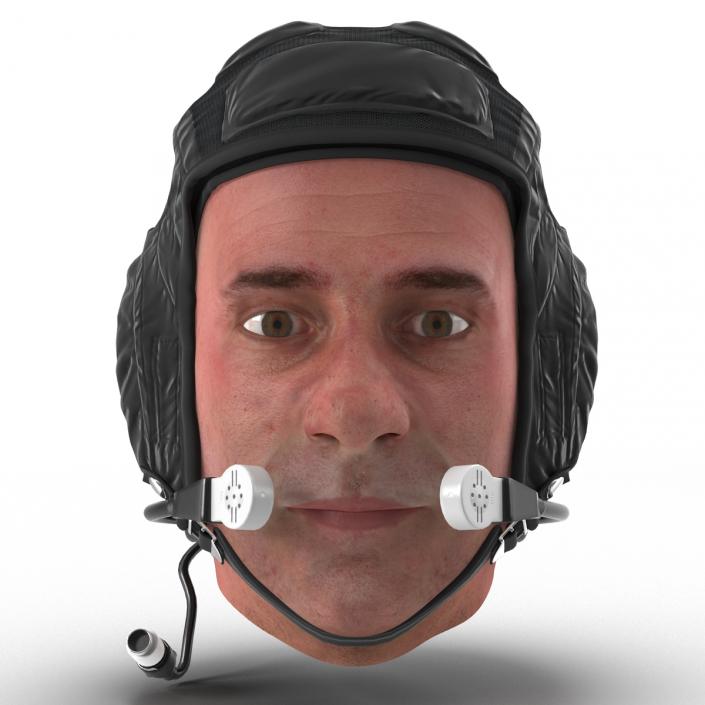 3D model Pilot Head