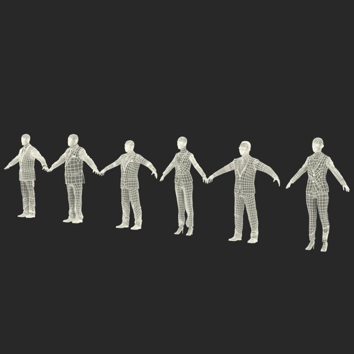 3D Business People Collection