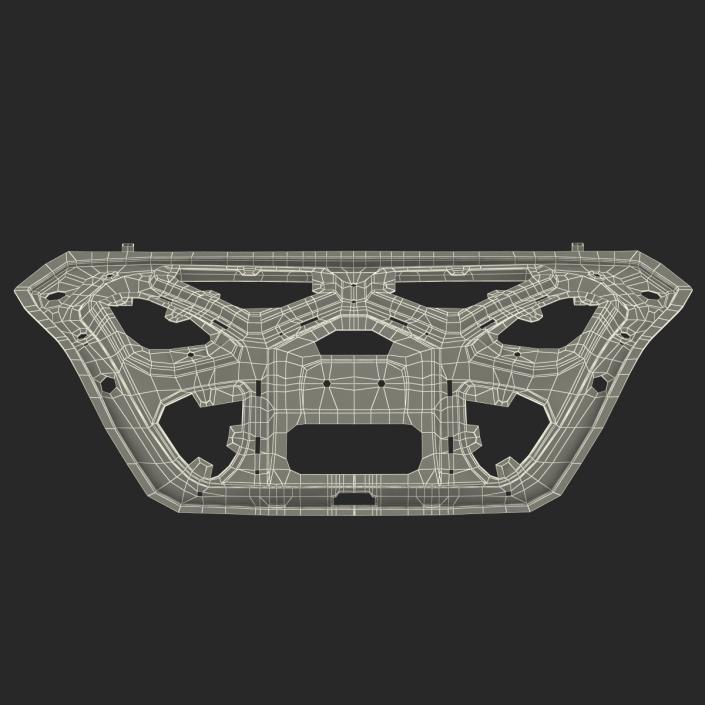 3D model Car Trunk Frame